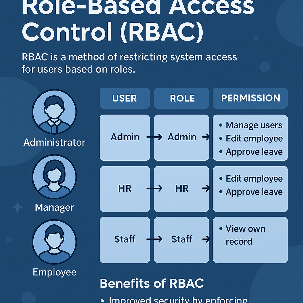 แนวคิดหลักของ RBAC